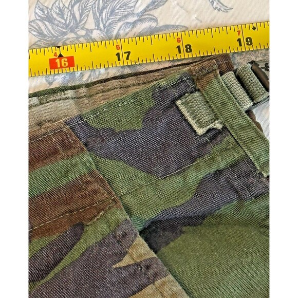 USMC Tropical Poplin Camouflage Combat Trousers Cargo Pockets - Picture 3 of 11